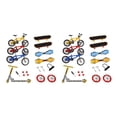 thumbnail image 4 of ZLight 1Set Scooter Toy Kit Two Wheel Scooter Children's Educational Toys Finger Scooter Bike Fingerboard Skateboard Color Random DH-16 2Set, 4 of 6