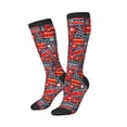 thumbnail image 2 of Balery Fire Sign Fun Novelty Socks Men'S Women'S Crew Socks Funny Crazy Novelty Socks Quirky And Cool Socks, 2 of 9