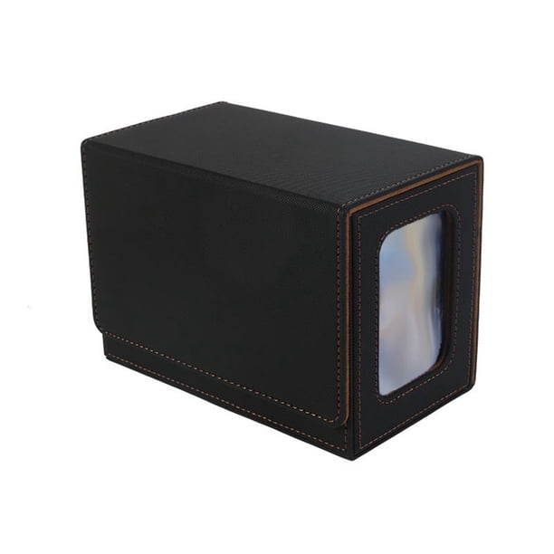 Caja de almacenamiento para tarjetas de PU, caja de almacenamiento para tarjetas de juego de mesa