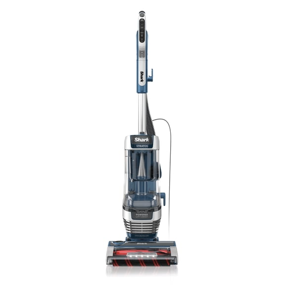 Shark Stratos Upright Vacuum, Pet Friendly, DuoClean PowerFins HairPro, Powered Lift-Away, Self-Cleaning Brushroll, Odor Neutralizer Technology, AZ3002 Navy