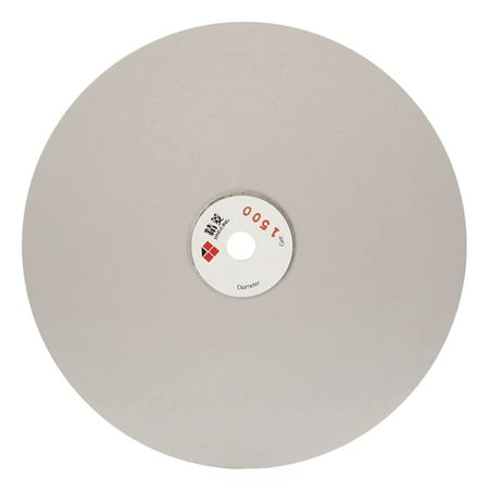 

JINGLING 8 inch Diamond Grinding Disc 1500 Grit Flat Lap Disk Lapidary Tools for Stone