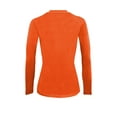 thumbnail image 2 of ACTIVE UNIFORMS Women's Under Scrub Tee Crew Neck Long Sleeve T-Shirt 2 - Pack (Orange, Large), 2 of 6