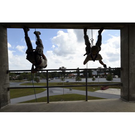 - LAMINATED POSTER Two U.S. Air Force tactical air control party Airmen from the New Jersey Air National Guard's 227th Poster Print 24 x 36