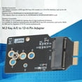 thumbnail image 4 of 12+6 PIN To NGFF A/E Adapter, PCB M.2 Key A/E To 12+6 Pin Adapter  For AX210 For BCM94360CS2, 4 of 8