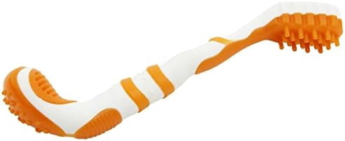 Pet Life ® 'Denta-Brush' TPR Durable Tooth Brush and Dog Toy