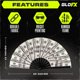 thumbnail image 4 of Ventilador plegable GloFX Money Stack Rave Clack, tamaño grande, 63,5 x 33 cm, 4 of 6