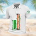 thumbnail image 5 of Mens Work Shirt Saint Patrick'S Day Long Sleeve Classic Fit Green Tnak Top for Men,White,M, 5 of 5