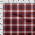 thumbnail image 2 of oneOone Polyester Lycra Fabric Tartan Check Printed Craft Fabric BTY 56 Inch Wide, 2 of 4