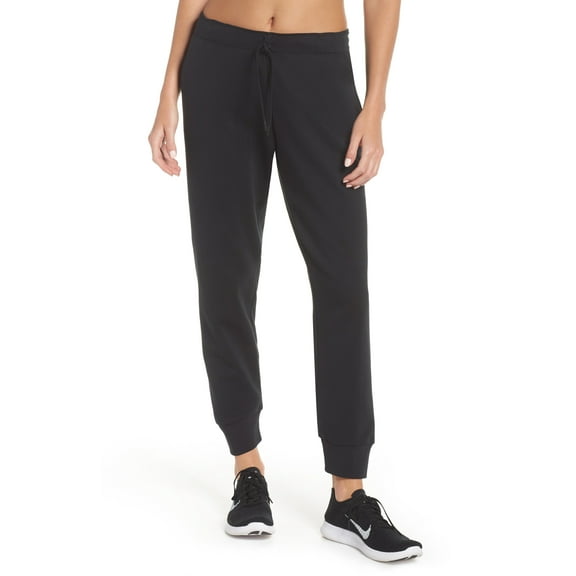 Womens Fleece Lined Drawstring Jogger Pants Stretch XL