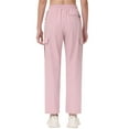 thumbnail image 3 of Xidunhg Women's Hiking Pants Lightweight Quick Dry Cargo Pants Casual Work Travel Safari Clothes Light Pink M, 3 of 9