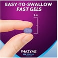 thumbnail image 6 of Phazyme Maximum Strength Gas & Bloating Relief, Works in Minutes, 36 Fast Gels (Pack of 7), 6 of 7