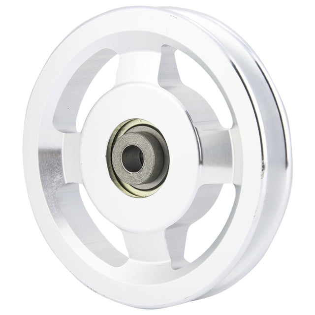 Shexton Polea de Fitness de aleación de Aluminio, Polea de Fitness de aleación de Aluminio Accesorios de Gimnasio en casa Pieza de Ejercicio Accesorio de Entrenamiento de Fuerza(Diameter 115mm)