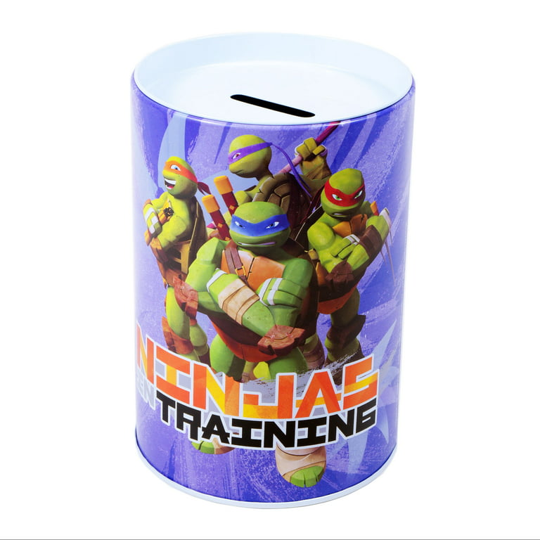 TMNT Teenage Mutant Ninja Turtles Gift Idea for Boys (3-pck) / Kids  Christmas Ages 3+ / Plastic Cup, Gift Bag & Coin Jar
