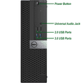 thumbnail image 4 of Restored Gaming Dell OptiPlex 5040 Small Form Computer Desktop PC Intel Core i5 Processor, 16GB ddr4 Ram, 1TB Hard Drive, AMD Radeon RX 550 Phoenix 4GB GDDR5, 22 inch LCD, WiFi, Windows 10 (Refurbished), 4 of 12