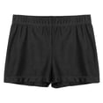 thumbnail image 4 of TiaoBug Kids Girls Gymnastics Dance Shorts Booty Shorts Yoga Athletic Short Bottoms Black 14, 4 of 5