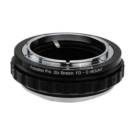 UPC: 0847372037506 | Fotodiox EOS-SnyE-DLX-Stretch DLX Series Stretch Adapter Canon EOS Lens to Sony E Mount Mirrorless Camera Mount Adapter