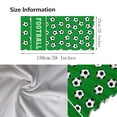 thumbnail image 3 of Guanhe Microfiber Beach Towel 30''x60'' Basketball Soccer Prints Lightweight Summer Towels for Swimming Pool(Sports Series), 3 of 9