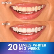 Crest 3D Whitestrips Professional White At-home Teeth Whitening Kit, 20 Treatments, 20 Levels Whiter