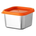 thumbnail image 3 of Stainless Steel Seasoning Box - 180ml Spice Container with Lid - Airtight Spice Jar for Salt Sugar Pepper - Kitchen Counter Condiment Storage, 3 of 8