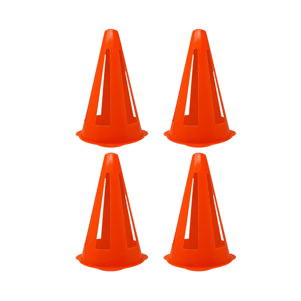 Qtmnekly Plastic Cones Mini Sports Cones for Drills + Practice