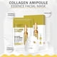 thumbnail image 4 of Mascarilla facial Beauty Peel Off con ampolla de colágeno, ilumina, reduce los poros y combate el envejecimiento prematuro, 10 unidades de 25 ml, 4 of 8