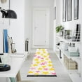 thumbnail image 4 of Yayeee Runner Rug for Bedroom 2'x6' Machine Washable Hallway Non Slip Mat, White Stars Pattern, 4 of 8
