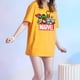 thumbnail image 2 of Cartoon Marvel printing short sleeve t-shirt for womenpangjing, 2 of 4