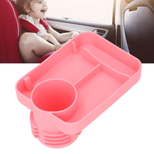 Plateau de Voiture pour Bébé en Silicone, Support de Rangement pour Voiture, Assiette Porte-Gobelet de Voiture Multifonctionnelle, Assiette Porte-Gobelet de Voiture pour Enfants