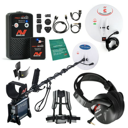 Minelab Special GPX 4500 Detector with PRO-SONIC Wireless Audio (Best Settings For Minelab Gpx 5000)