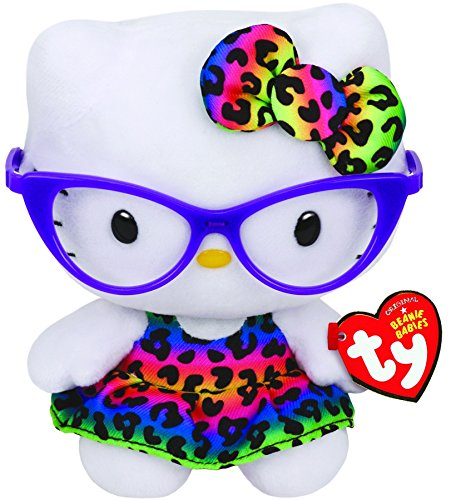 hello kitty plush with glasses