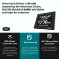 American Lifetime Large Digital Day Clock Alarm Time Week Date Reminder