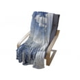 thumbnail image 4 of Winter Soft Flannel Fleece Blanket, Idyllic Snow Covered Mountain Forest Frozen Icy Highland Nordic Peaks Scenery, Cozy Plush for Indoor and Outdoor Use, 70" x 90", Pale Blue White, by Ambesonne, 4 of 6