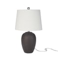 thumbnail image 2 of Maceta de cerámica con pantalla, color morado oscuro, 23 pulgadas, de Lamp Nourison Home, 2 of 7