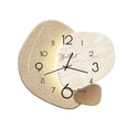 thumbnail image 1 of Reloj despertador con lámpara de luna, reloj de pared de alta gama, reloj decorativo para colgar en la pared, ideal para salón, dormitorio, estudio, comedor, etc., 1 of 4