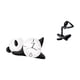thumbnail image 1 of Reloj De Pared Con Forma De Panda, Práctico, Resistente, Moderno, Bonito, Para Decoración Del Hogar, Para Sala De Estar, Estatua Abstracta, Figura Decorativa, Colección, Adorno De Mesa, 1 of 8