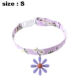 thumbnail image 2 of Collar para gatos, collar para perros, corbata de cuero y colgante, collar ajustable para gatos y cachorros., 2 of 5