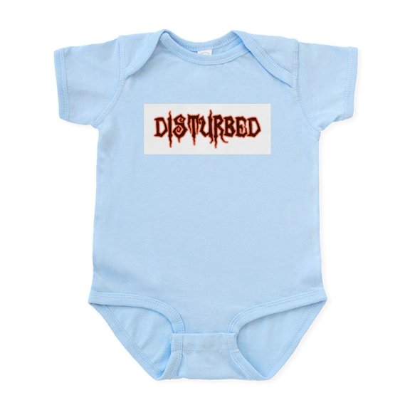 CafePress - Disturbed Infant Bodysuit - Baby Light Bodysuit, Size Newborn - 24 Months