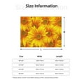 thumbnail image 5 of Naloa 3D Sunflowers Flannel Blankets - Thick and Warm Blanket for Winter, Soft Fuzzy Plush King Blanket for All Seasons80"x60", 5 of 6