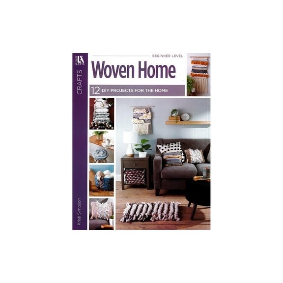 Leisure Arts Crafts Woven Home Crafting Book
