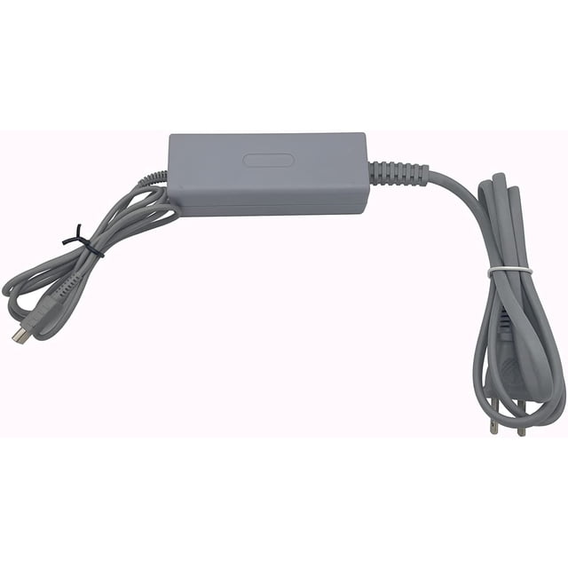 Cargador para Wii U Gamepad AC Cargador/adaptador de corriente para Nintendo Wii U Gamepad control remoto, enchufe europeo