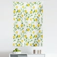 thumbnail image 1 of Yellow Flower Tapestry, Romantic Botanical Theme Bindweed Florets Shabby Design in Watercolors, Fabric Wall Hanging Decor for Bedroom Living Room Dorm, 5 Sizes, Yellow Jade Green, by Ambesonne, 1 of 1