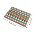 thumbnail image 2 of OUNONA Floor Mats Coloridos Para Hogar Alfombra Absorbente Antideslizante Lavable, 2 of 8