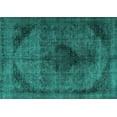 thumbnail image 1 of Ahgly Company Indoor Rectangle Persian Turquoise Blue Traditional Area Rugs, 2' x 3', 1 of 4