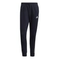 thumbnail image 2 of Adidas Men's Joggers Essentials French Terry Tapered Cuff 3-Stripes Gym Pants, Navy, M, 2 of 2