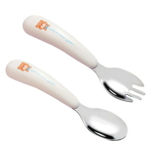 EIMELI Baby Utensils Spoons with Travel Safe Case Toddler Babies
