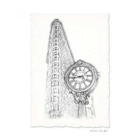 New York Sketch Pen And Ink Canvas Art Art Atelier Alliance 22 X 28