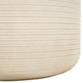 thumbnail image 5 of SAFAVIEH Nardo 23" x 23" x 18" Cylinder Beige Ficonstone Solid Plant Pot, 5 of 7
