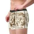 thumbnail image 4 of Kll Western Desert Cowboys1 Men'S Cotton Boxer Briefs Underwear-X-Large, 4 of 9