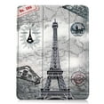 thumbnail image 6 of Allytechgroup iPad Air 11 M2 2024 Case, Slim Flip Smart Cover Auto Sleep Wake with Pencil Holder Multi Angle Veiwing Stand Shockproof Case for Apple iPad Air 11 inch 2024,Eiffel Tower, 6 of 10
