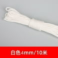 thumbnail image 4 of Nylon Clothesline Rope | Thickened Non-Slip Hand-Woven Bundling Cord | Heavy Duty Polypropylene Core | 15 Meters | Durable Abrasion-Resistant Outdoor Indoor Use | Beige | Multi-Purpose Tension Rope, 4 of 8
